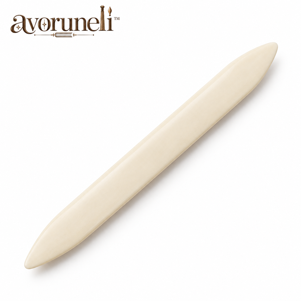 avoruneli™ DualForm 6-Inch Double-Ended Bookbinding Folder for Paper Creasing